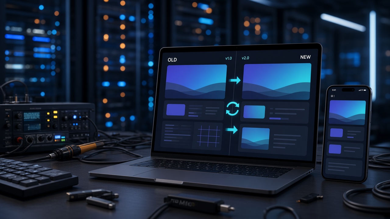 Illustration refonte et maintenance de site web